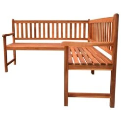 Banc D'angle De Jardin Avec Coussins 150cm Bois D'acacia Massif 12 -Mobilier De Jardin banc d angle de jardin avec coussins 150cm bois d acacia massif 3666722419130 838485
