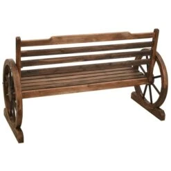 Banc De Jardin 112 Cm Bois De Sapin Massif -Mobilier De Jardin banc de jardin 112 cm bois de sapin massif 3666722353328 945844