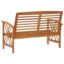 Banc De Jardin 119 Cm Bois D'acacia Solide 12 Banc De Jardin 119 Cm Bois D'acacia Solide -Mobilier De Jardin banc de jardin 119 cm bois d acacia solide 3666722300582 1010271