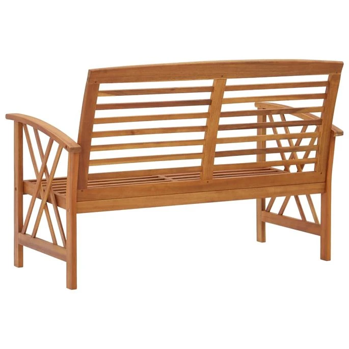 Banc De Jardin 119 Cm Bois D'acacia Solide 6 Banc De Jardin 119 Cm Bois D'acacia Solide – Image 4