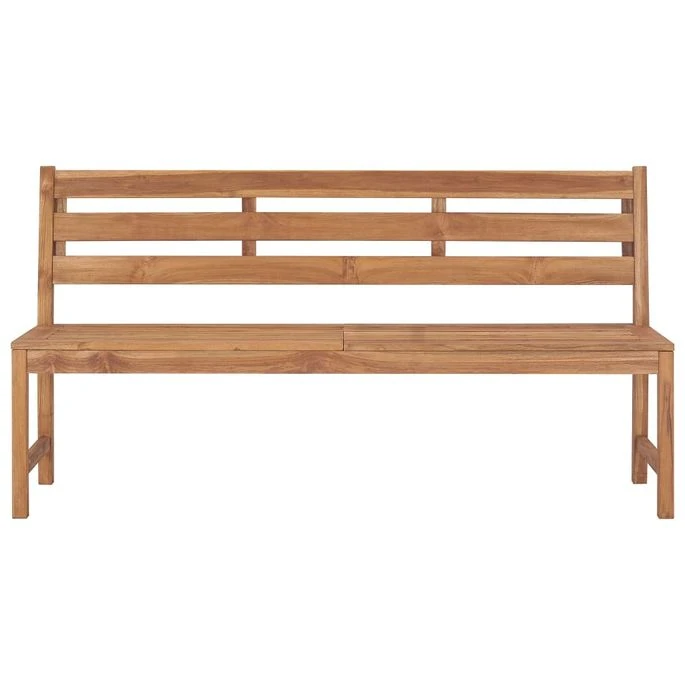 Banc De Jardin 170 Cm Bois De Teck Solide 4 Banc De Jardin 170 Cm Bois De Teck Solide – Image 2