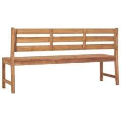 Banc De Jardin 170 Cm Bois De Teck Solide 11 Banc De Jardin 170 Cm Bois De Teck Solide -Mobilier De Jardin banc de jardin 170 cm bois de teck solide 3666722351782 947167