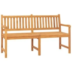 Banc De Jardin 3 Places Avec Table 150 Cm Bois De Teck Massif -Mobilier De Jardin banc de jardin 3 places avec table 150 cm bois de teck massif 3666722234122 1118619