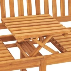 Banc De Jardin 3 Places Avec Table 150 Cm Bois De Teck Massif -Mobilier De Jardin banc de jardin 3 places avec table 150 cm bois de teck massif 3666722234122 1118625