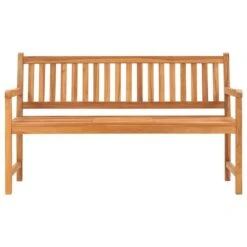 Banc De Jardin 3 Places Avec Table 150 Cm Teck Solide -Mobilier De Jardin banc de jardin 3 places avec table 150 cm teck solide 8719883829777 551902