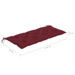 Banc De Jardin Avec Coussin 120 Cm Bambou 26 -Mobilier De Jardin banc de jardin avec coussin 120 cm bambou 3666722418553 839066