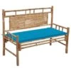 Banc De Jardin Avec Coussin 120 Cm Bambou 4 2 Banc De Jardin Avec Coussin 120 Cm Bambou 4 -Mobilier De Jardin banc de jardin avec coussin 120 cm bambou 3666722418751 838858