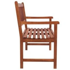 Banc De Jardin Avec Coussin 120 Cm Bois D'acacia Massif 45 -Mobilier De Jardin banc de jardin avec coussin 120 cm bois d acacia massif 3666722419420 838145