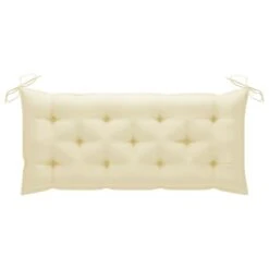 Banc De Jardin Avec Coussin 120 Cm Bois D'acacia Massif 45 -Mobilier De Jardin banc de jardin avec coussin 120 cm bois d acacia massif 3666722419420 838149