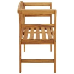 Banc De Jardin Avec Coussin 120 Cm Bois D'acacia Massif 62 -Mobilier De Jardin banc de jardin avec coussin 120 cm bois d acacia massif 8720286282427 842597