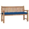 Banc De Jardin Avec Coussin 150 Cm Bois De Teck Massif 12 -Mobilier De Jardin banc de jardin avec coussin 150 cm bois de teck massif 8720286269169 831550