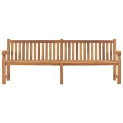 Banc De Jardin Avec Coussin 240 Cm Bois De Teck Massif 10 -Mobilier De Jardin banc de jardin avec coussin 240 cm bois de teck massif 8720286269275 1261225