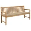Banc De Jardin Avec Coussin Beige 175 Cm Bois De Teck Massif 1 Banc De Jardin Avec Coussin Beige 175 Cm Bois De Teck Massif -Mobilier De Jardin banc de jardin avec coussin beige 175 cm bois de teck massif 8720286267110 829970