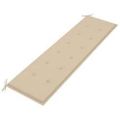 Banc De Jardin Avec Coussin Beige 175 Cm Bois De Teck Massif -Mobilier De Jardin banc de jardin avec coussin beige 175 cm bois de teck massif 8720286267110 829974