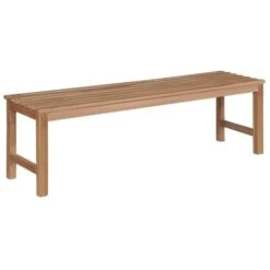 Banc De Jardin Avec Coussin Crème 150 Cm Bois De Teck Massif -Mobilier De Jardin banc de jardin avec coussin creme 150 cm bois de teck massif 3666722838269 830481