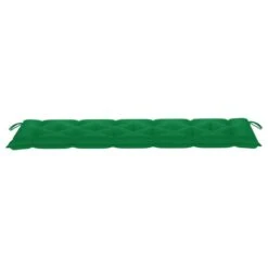 Banc De Jardin Avec Coussin Vert 175 Cm Bois De Teck Massif 2 -Mobilier De Jardin banc de jardin avec coussin vert 175 cm bois de teck massif 8720286267288 830131