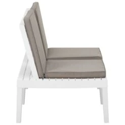 Bancs De Salon De Jardin Avec Coussins 2 Pcs Plastique Blanc 16 Bancs De Salon De Jardin Avec Coussins 2 Pcs Plastique Blanc -Mobilier De Jardin bancs de salon de jardin avec coussins 2 pcs plastique blanc 3666722434768 810469