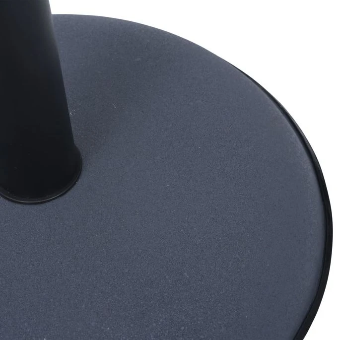 Base De Parasol 30 Kg Gris Foncé Acier Et Béton 4 Base De Parasol 30 Kg Gris Foncé Acier Et Béton – Image 2