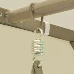 Belvédère Convertible En Balancelle Blanc Crème -Mobilier De Jardin belvedere convertible en balancelle blanc creme 3666722181075 1217058