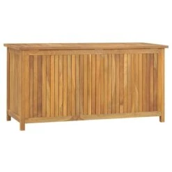 Boîte De Jardin 114x50x58 Cm Bois Massif De Teck -Mobilier De Jardin boite de jardin 114x50x58 cm bois massif de teck 3666722914628 1510958