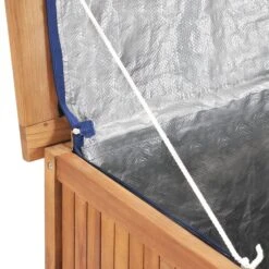 Boîte De Rangement De Jardin 150x50x58 Cm Bois De Teck Solide -Mobilier De Jardin boite de rangement de jardin 150x50x58 cm bois de teck solide 3666722182775 1215518