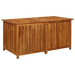 Boîte De Rangement De Jardin 150x80x75 Cm Bois D'acacia Solide