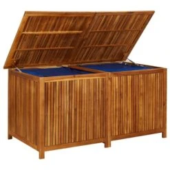 Boîte De Rangement De Jardin 150x80x75 Cm Bois D'acacia Solide -Mobilier De Jardin boite de rangement de jardin 150x80x75 cm bois d acacia solide 3666722175913 1222208