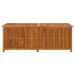 Boîte De Rangement De Jardin 200x80x75 Cm Bois D'acacia Solide -Mobilier De Jardin boite de rangement de jardin 200x80x75 cm bois d acacia solide 3666722202077 1166967