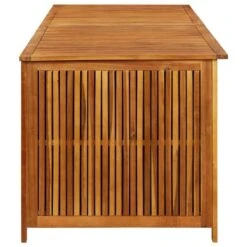 Boîte De Rangement De Jardin 200x80x75 Cm Bois D'acacia Solide -Mobilier De Jardin boite de rangement de jardin 200x80x75 cm bois d acacia solide 3666722202077 1166968