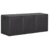 Boîte De Rangement De Jardin 270 L Noir PP -Mobilier De Jardin boite de rangement de jardin 270 l noir pp 3666722191685 1192563