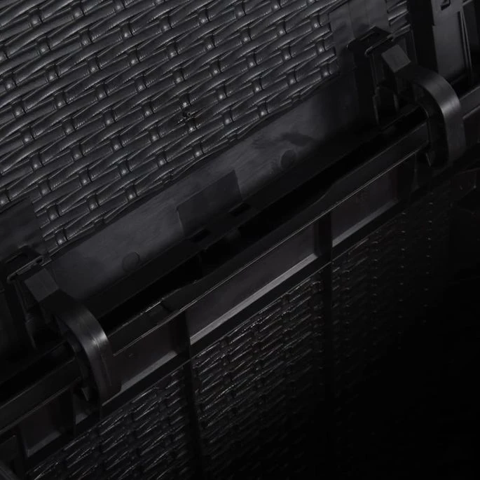 Boîte De Rangement De Jardin 270 L Noir PP 5 Boîte De Rangement De Jardin 270 L Noir PP – Image 3