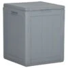 Boîte De Rangement De Jardin 90 L Gris PP -Mobilier De Jardin boite de rangement de jardin 90 l gris pp 3666722204828 1163483
