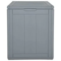 Boîte De Rangement De Jardin 90 L Gris PP -Mobilier De Jardin boite de rangement de jardin 90 l gris pp 3666722204828 1163486