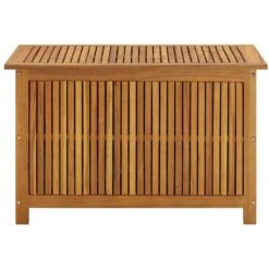 Boîte De Rangement De Jardin 90x50x58 Cm Bois D'acacia Solide -Mobilier De Jardin boite de rangement de jardin 90x50x58 cm bois d acacia solide 3666722203418 1165659