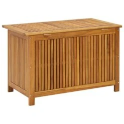 Boîte De Rangement De Jardin 90x50x58 Cm Bois D'acacia Solide -Mobilier De Jardin boite de rangement de jardin 90x50x58 cm bois d acacia solide 3666722203418 1165661
