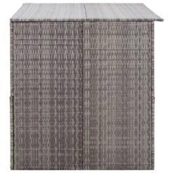 Boîte De Rangement De Jardin Gris 150x100x100 Cm Résine Tressée -Mobilier De Jardin boite de rangement de jardin gris 150x100x100 cm resine tressee 3666722179782 1218391