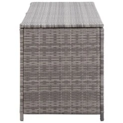 Boîte De Rangement De Jardin Gris 150x50x60 Cm Résine Tressée -Mobilier De Jardin boite de rangement de jardin gris 150x50x60 cm resine tressee 3666722179799 1218383