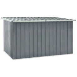 Boîte De Rangement De Jardin Gris 171x99x93 Cm