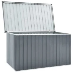 Boîte De Rangement De Jardin Gris 171x99x93 Cm -Mobilier De Jardin boite de rangement de jardin gris 171x99x93 cm 3666722179836 1218344
