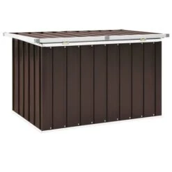 Boîte De Rangement De Jardin Marron 109x67x65 Cm -Mobilier De Jardin boite de rangement de jardin marron 109x67x65 cm 3666722179935 1218265