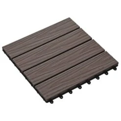 Carreau De Terrasse En Relief 11 Pcs WPC 30x30 Cm 1 M² Marron 10 Carreau De Terrasse En Relief 11 Pcs WPC 30x30 Cm 1 M² Marron -Mobilier De Jardin carreau de terrasse en relief 11 pcs wpc 30x30 cm 1 m marron 3666722180566 1217488