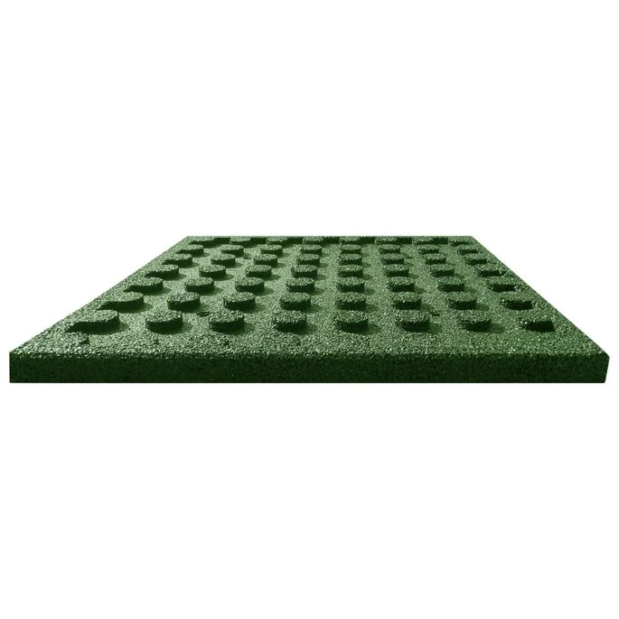 Carreaux De Protection Antichoc 6pcs Caoutchouc 50x50x3cm Vert 7 Carreaux De Protection Antichoc 6pcs Caoutchouc 50x50x3cm Vert – Image 5
