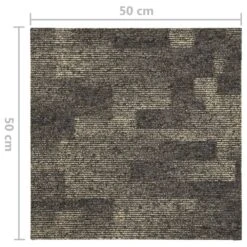 Carreaux De Tapis De Sol 20 Pcs 5 M² Gris Et Beige -Mobilier De Jardin carreaux de tapis de sol 20 pcs 5 m gris et beige 8720286436769 1208959