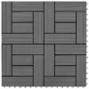Carreaux De Terrasse 30x30 Cm 11 Pcs Gris WPC 1 M2 -Mobilier De Jardin carreaux de terrasse 30x30 cm 11 pcs gris wpc 1 m2 3666722181686 1216672