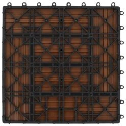 Carreaux De Terrasse 30x30 Cm 11 Pcs Marron WPC 1 M2 -Mobilier De Jardin carreaux de terrasse 30x30 cm 11 pcs marron wpc 1 m2 3666722181693 1216671