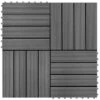Carreaux De Terrasse WPC 30x30 Cm 11 Pcs 1 M2 Gris -Mobilier De Jardin carreaux de terrasse wpc 30x30 cm 11 pcs 1 m2 gris 3666722186742 1209715