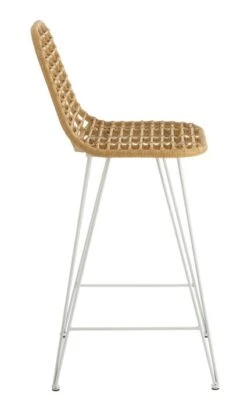 Chaise De Bar Extérieur Métal Bicolore Nia L 57 Cm -Mobilier De Jardin chaise de bar exterieur metal bicolore nia l 57 cm 5400924203504 1328197