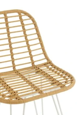 Chaise De Bar Extérieur Métal Bicolore Nia L 57 Cm -Mobilier De Jardin chaise de bar exterieur metal bicolore nia l 57 cm 5400924203504 1328200