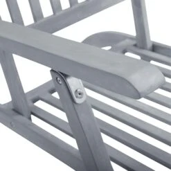 Chaise De Terrasse Avec Repose-pied Et Coussin Acacia Solide 26 -Mobilier De Jardin chaise de terrasse avec repose pied et coussin acacia solide 8720286279656 840493