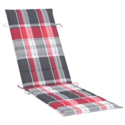 Chaise Longue à Bascule Avec Coussin Bois De Teck Solide 12 -Mobilier De Jardin chaise longue a bascule avec coussin bois de teck solide 3666722932172 833634